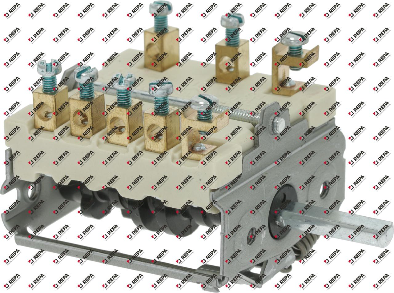 cam switch 7 operating positions 1NO/2CO