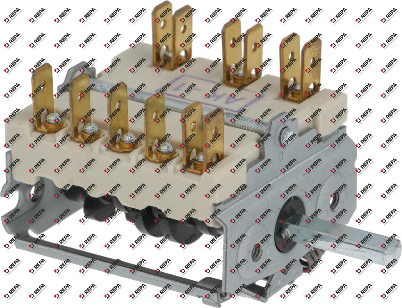 Cam switch 16A sequence 0-1-2-3-4-5-6
