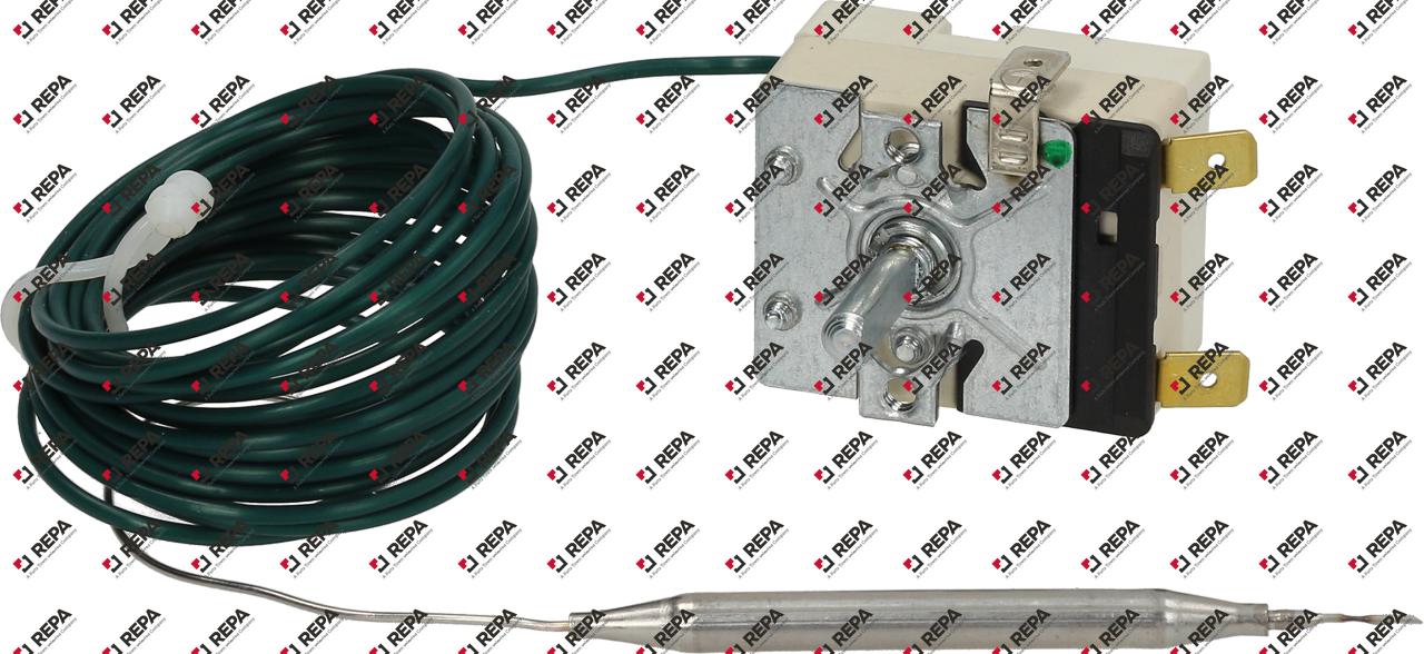thermostat t.max. 120°C temperature range 30-120°C
