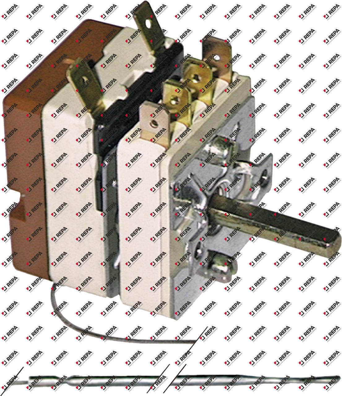 thermostaat t.max. 320°C instelbereik 50-320°C