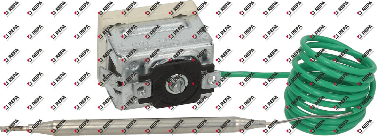 thermostat t.max. 90°C temperature range 30-90°C