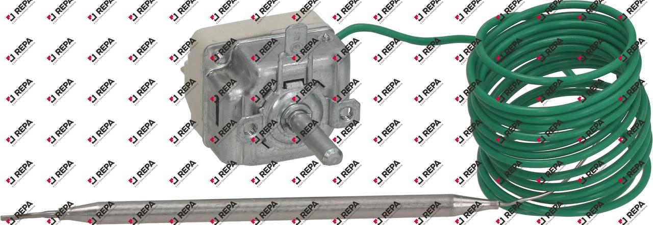 thermostat t.max. 90°C temperature range 30-90°C