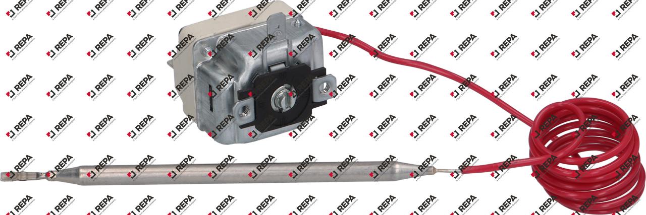 thermostat t.max. 90°C temperature range 19-90°C