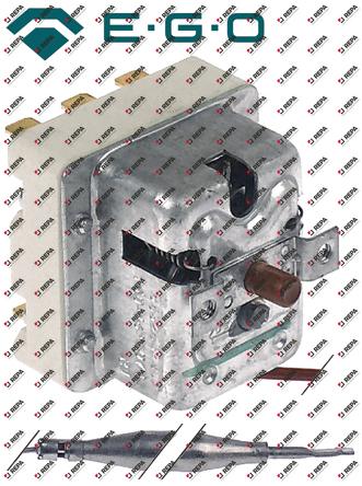 safety thermostat switch-off temp. 160°C 3-pole