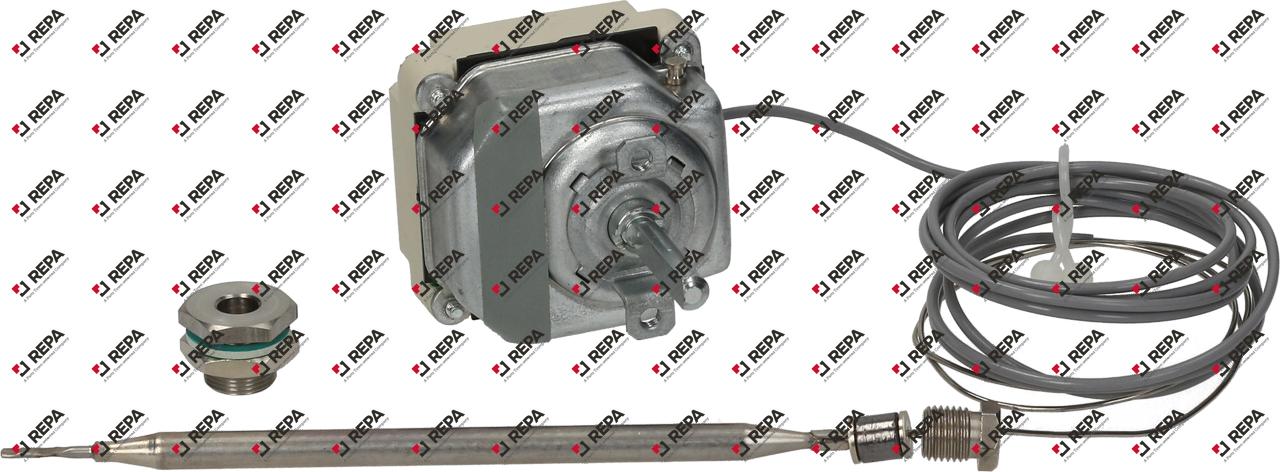 thermostat t.max. 180°C temperature range 95-180°C
