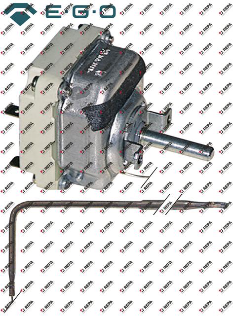 thermostat t.max. 490°C temperature range 70-490°C