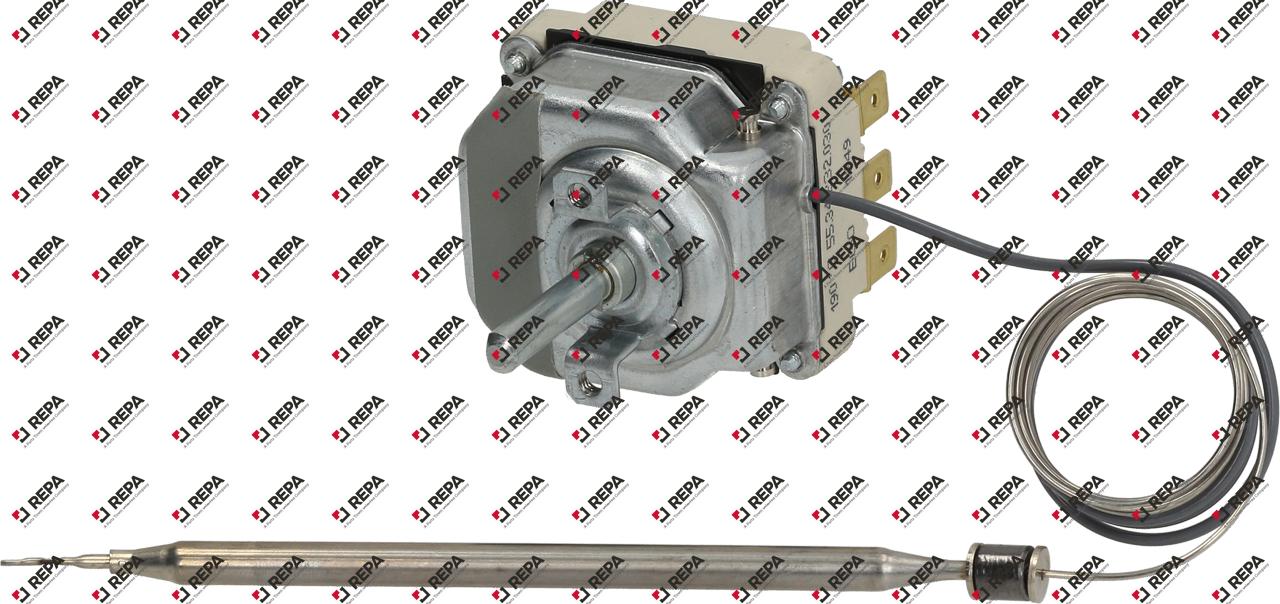 thermostat t.max. 190°C