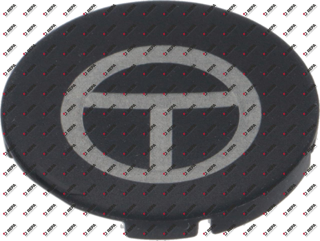button plate black tipping