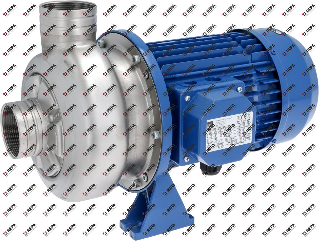 pump inlet ø 63mm outlet ø 63mm type DWO150