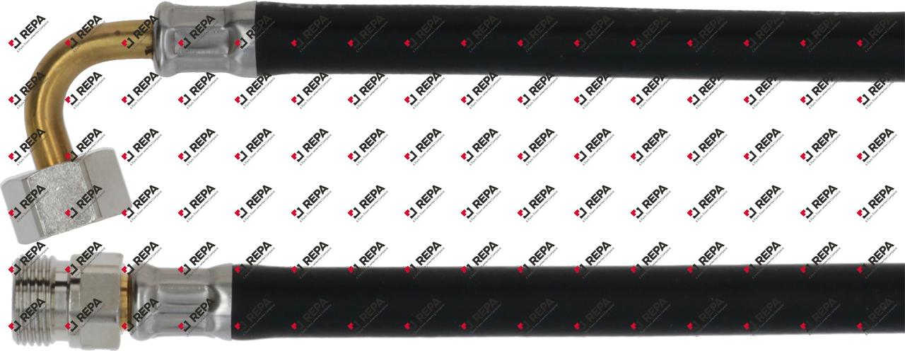 Brauseschlauch Anschlüsse 3/8" L 1600mm EPDM