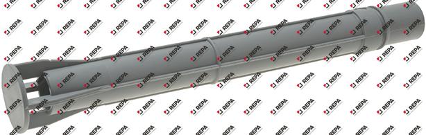 overflow pipe L 260mm ø 26mm