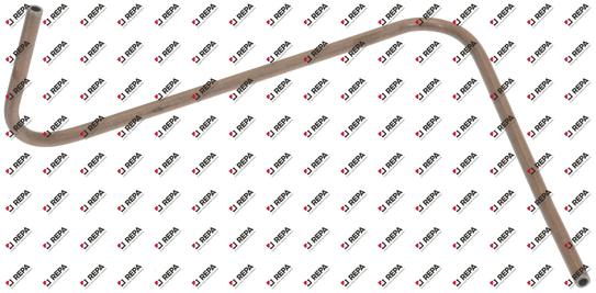 Zündgasleitung Rohr ø 4mm L 130mm