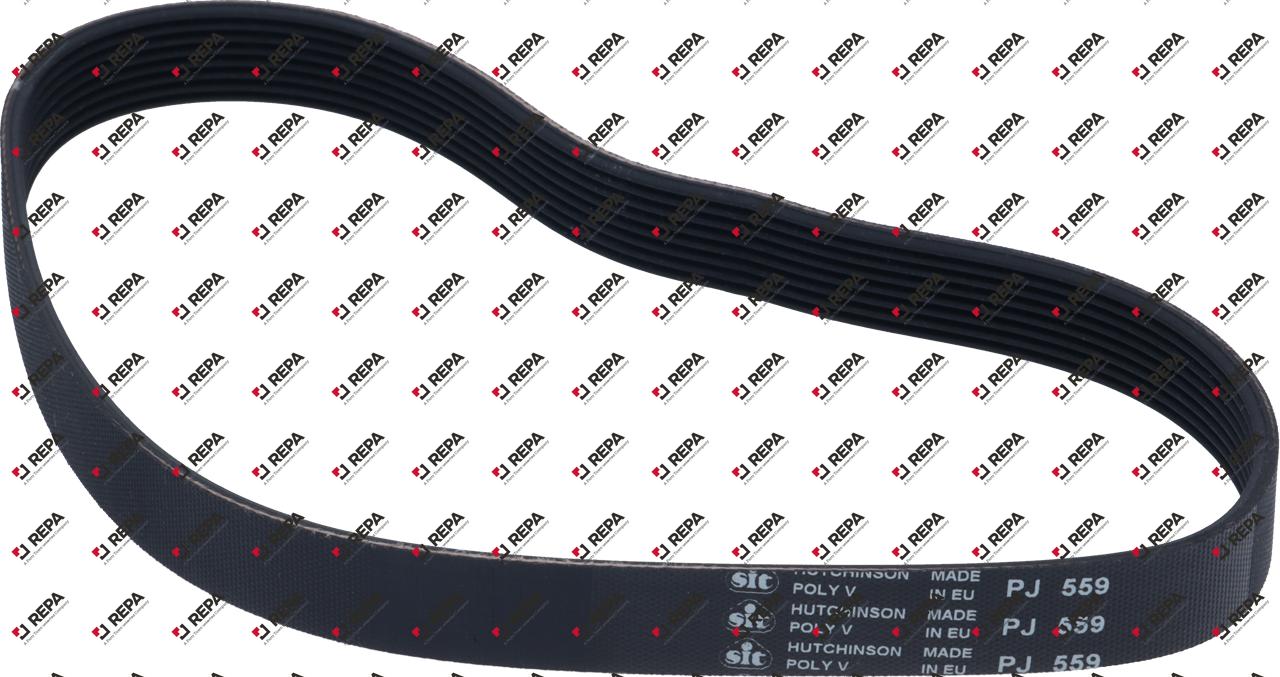 DRIVING BELT, POLY V 559 J8