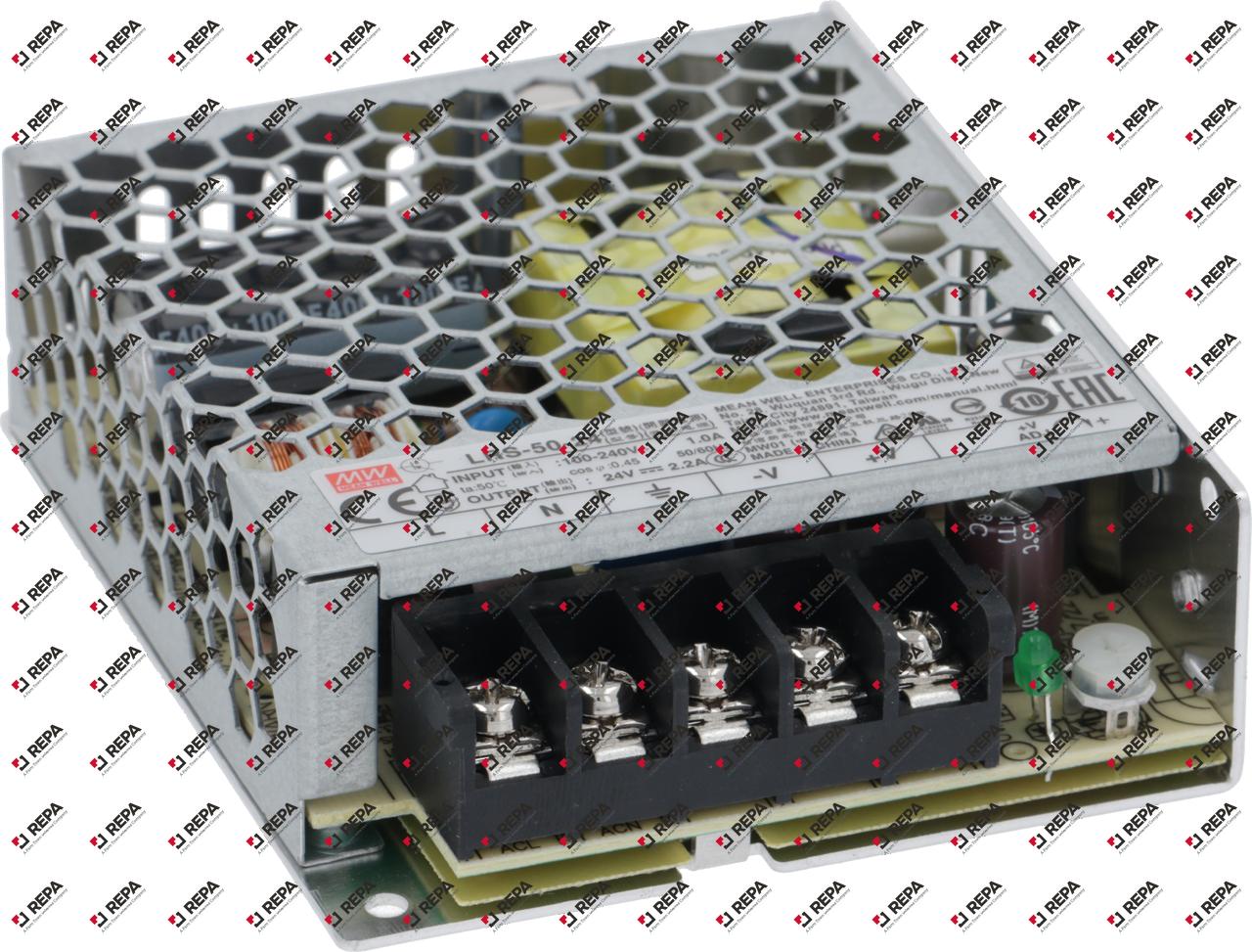 power supply primary 110-240VAC secondary 24VDC