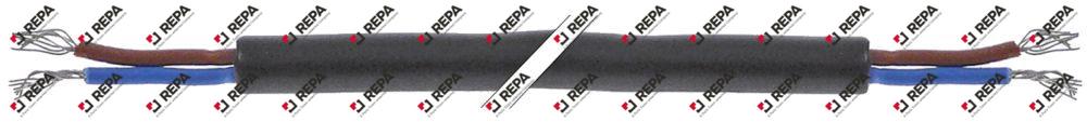 Alargo PTC PVC 2x0,35mm² longitud al metro