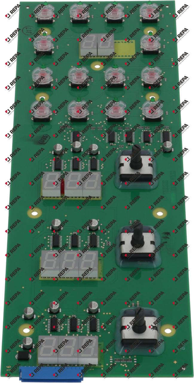 keypad PCB combi-steamer 1121/2021 L 350mm W 121mm