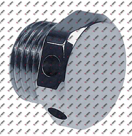 Wanneneinlauf Anschluss 1/2" SW 27 L1 12mm L2 20mm