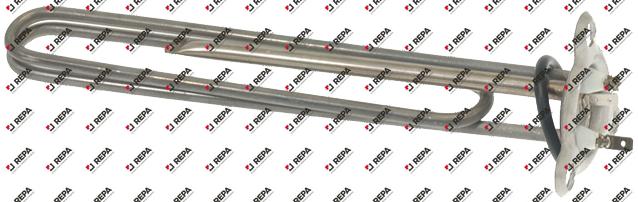 Heizkörper 2600W 230V L 260mm 3-Lochflansch