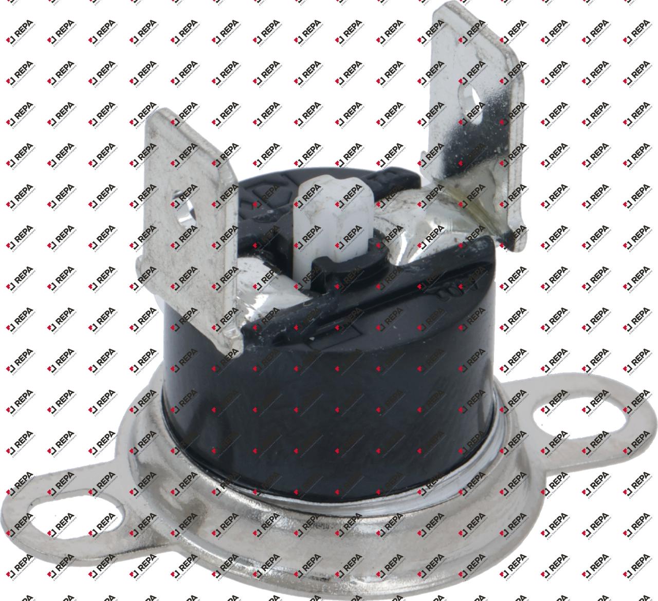 Bi-metal safety thermostat switch-off temp. 95 °C