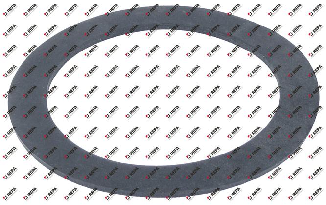 flat gasket rubber ED ø 74mm ID ø 57mm