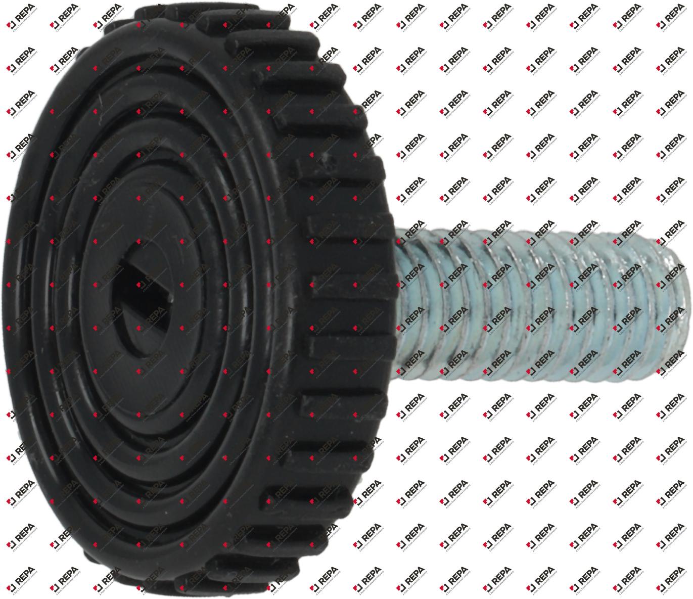 Equipment foot thread M8 ø 30mm H 12mm