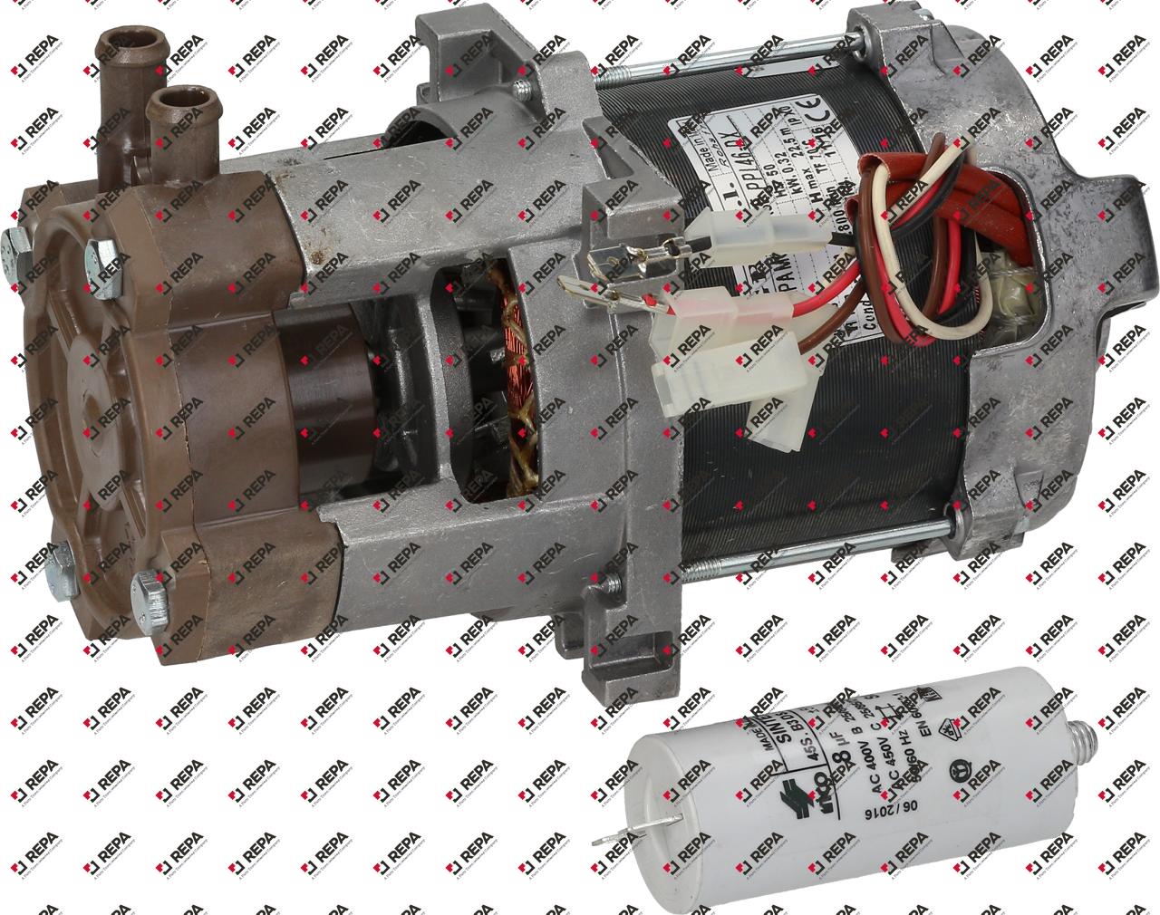 Pumpe 230V Eingang ø 12 Ausgang ø 12 Typ PPL46DX
