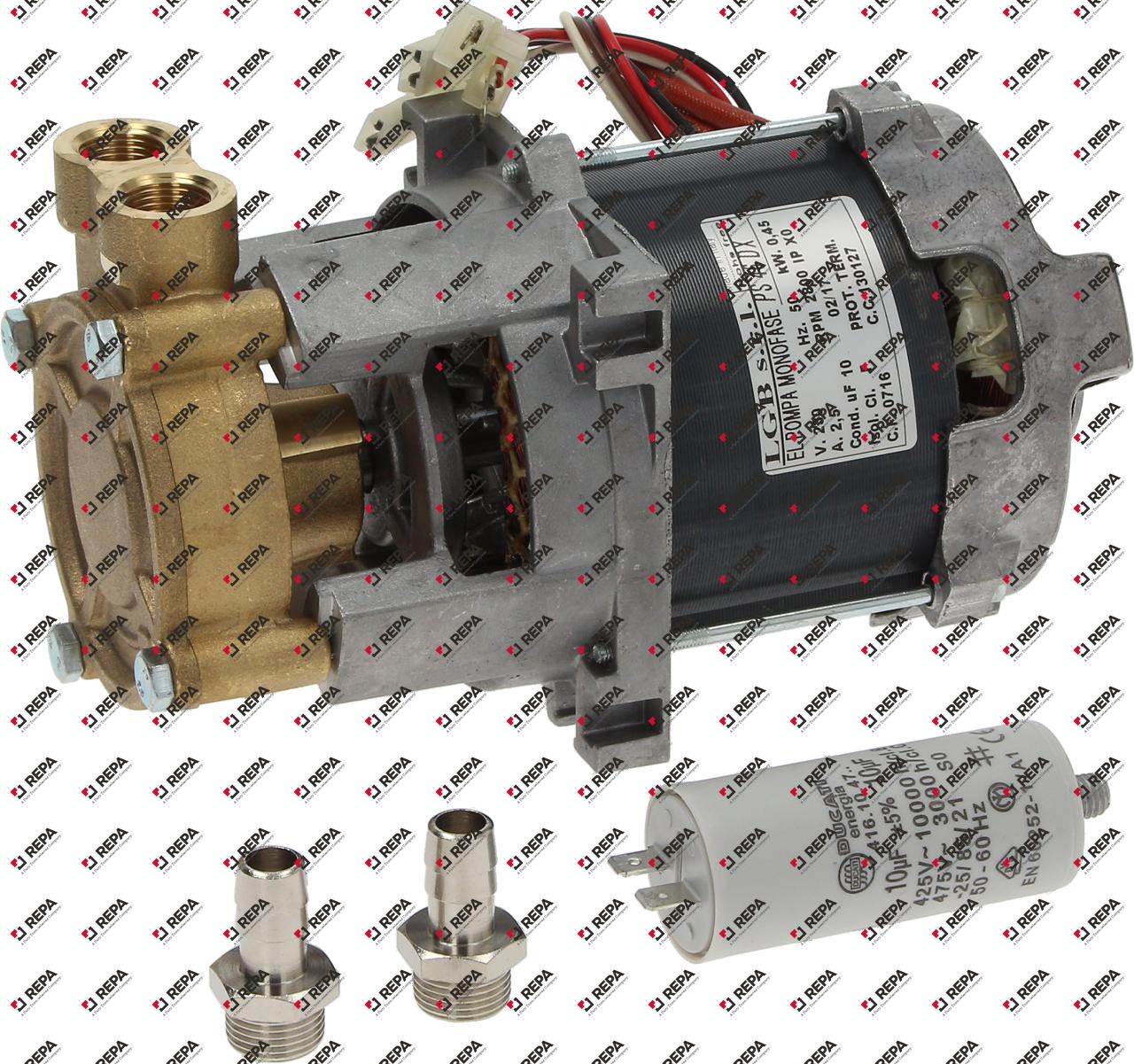 Pumpe Eingang ø 3/8" Ausgang ø 3/8" Typ PS46 230V