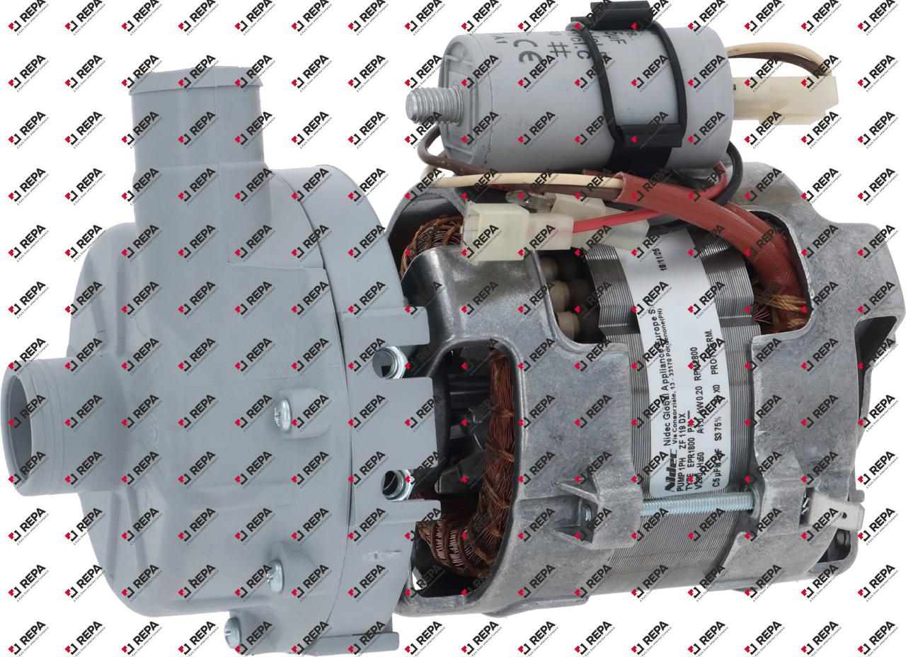 pump inlet ø 28mm outlet ø 26mm type ZF119DX 230V