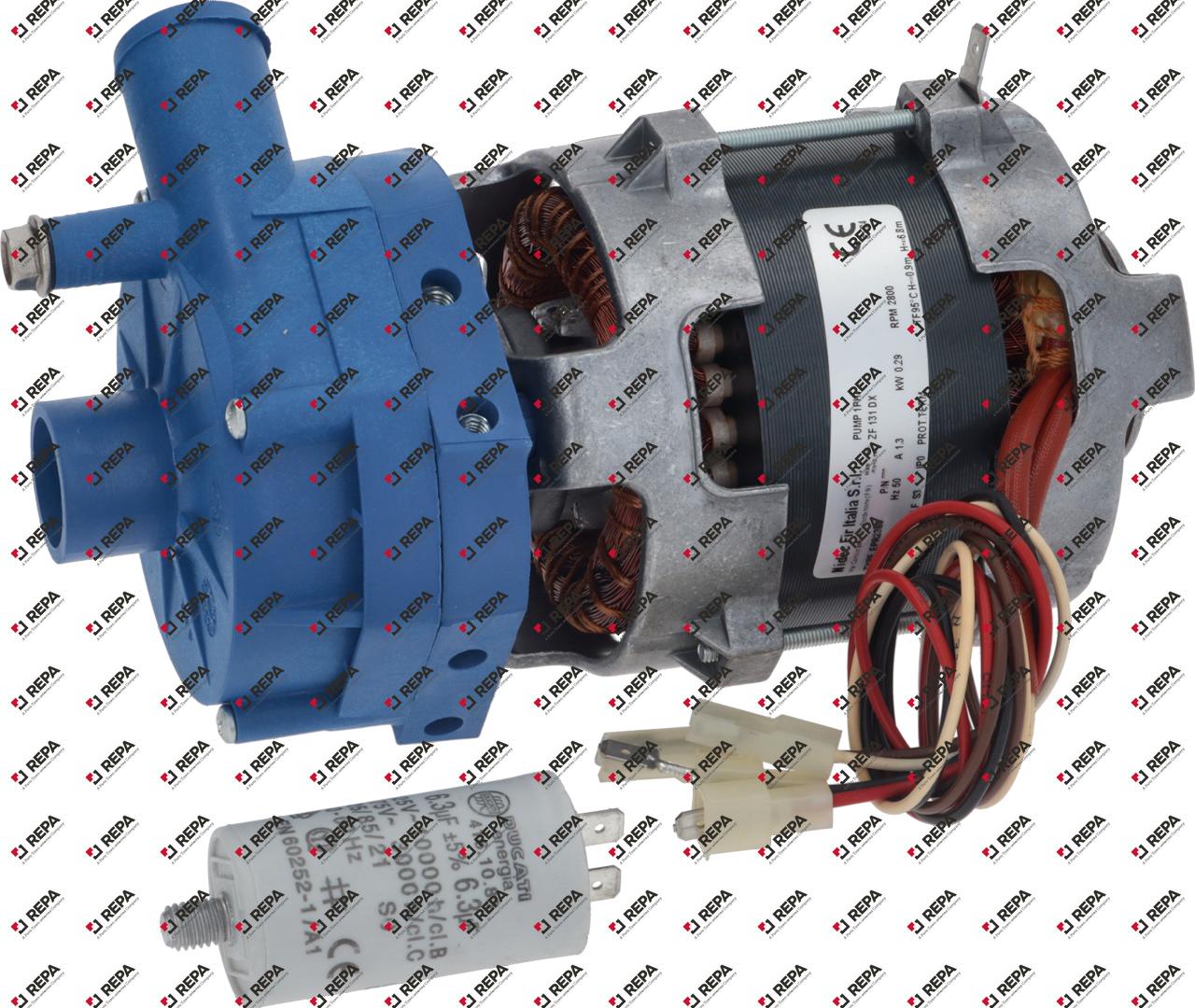 Pompe type ZF131DX 50Hz 0,29kW 230V entrée ø 28mm