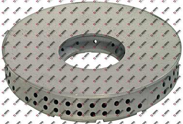 chapeau de brûleur ø 120mm 9,3kW avec trou central