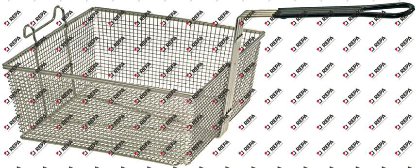 Frittierkorb L 330 mm B 310 mm H 130 mm Edelstahl