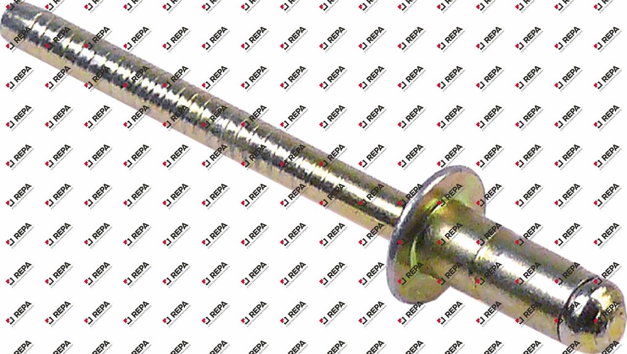 Blindniete Stahl ø 4,8mm L 11,3mm VPE 1 Stück