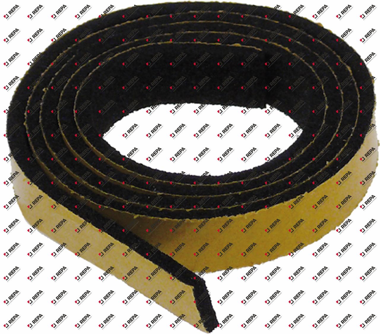 Moosgummidichtung B 9mm Stärke 2,5mm selbstklebend