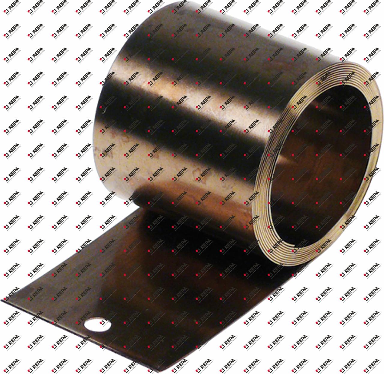 Rollfeder B 40mm ID ø 35mm Laschenlänge 50mm