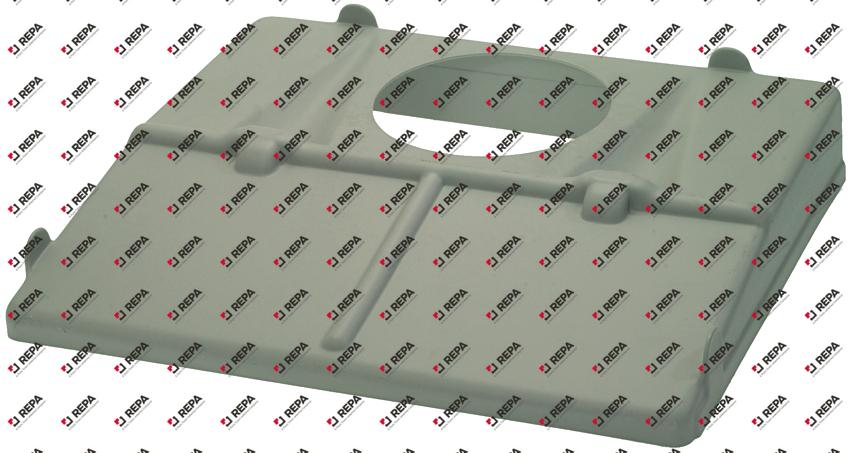 Wanne für Verdampfer L 455mm B 515mm H 98mm