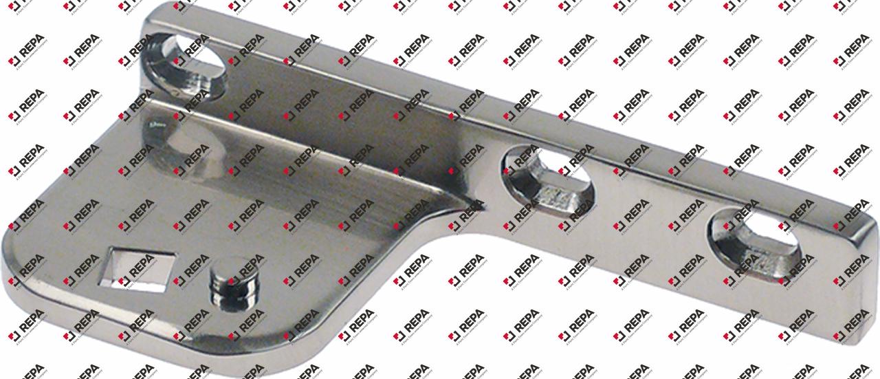 Scharnierlager L 98 mm B 46 mm BA 80 mm
