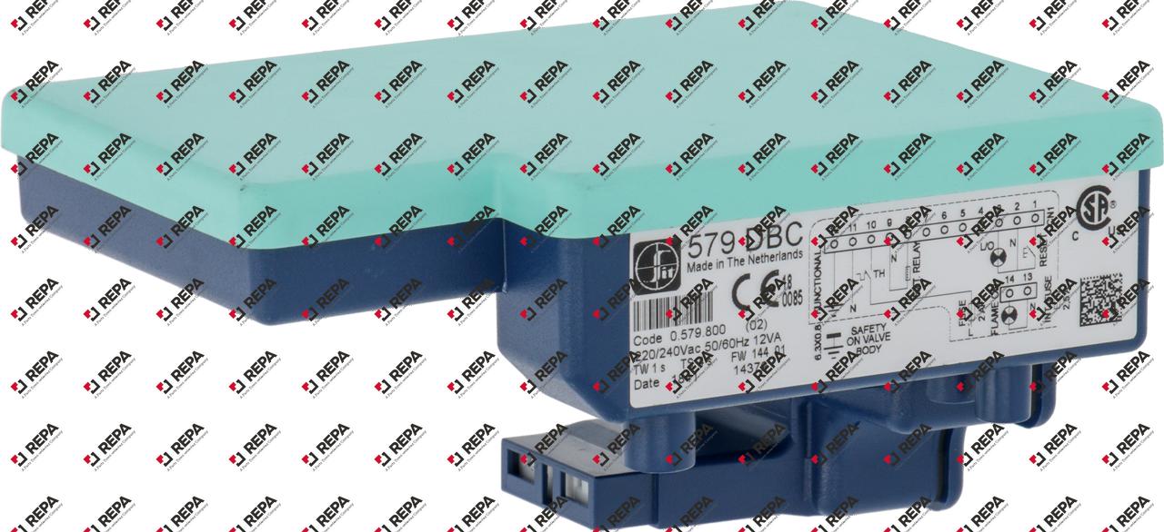 boîtier d'allumage gaz type 579DBC électrodes 1