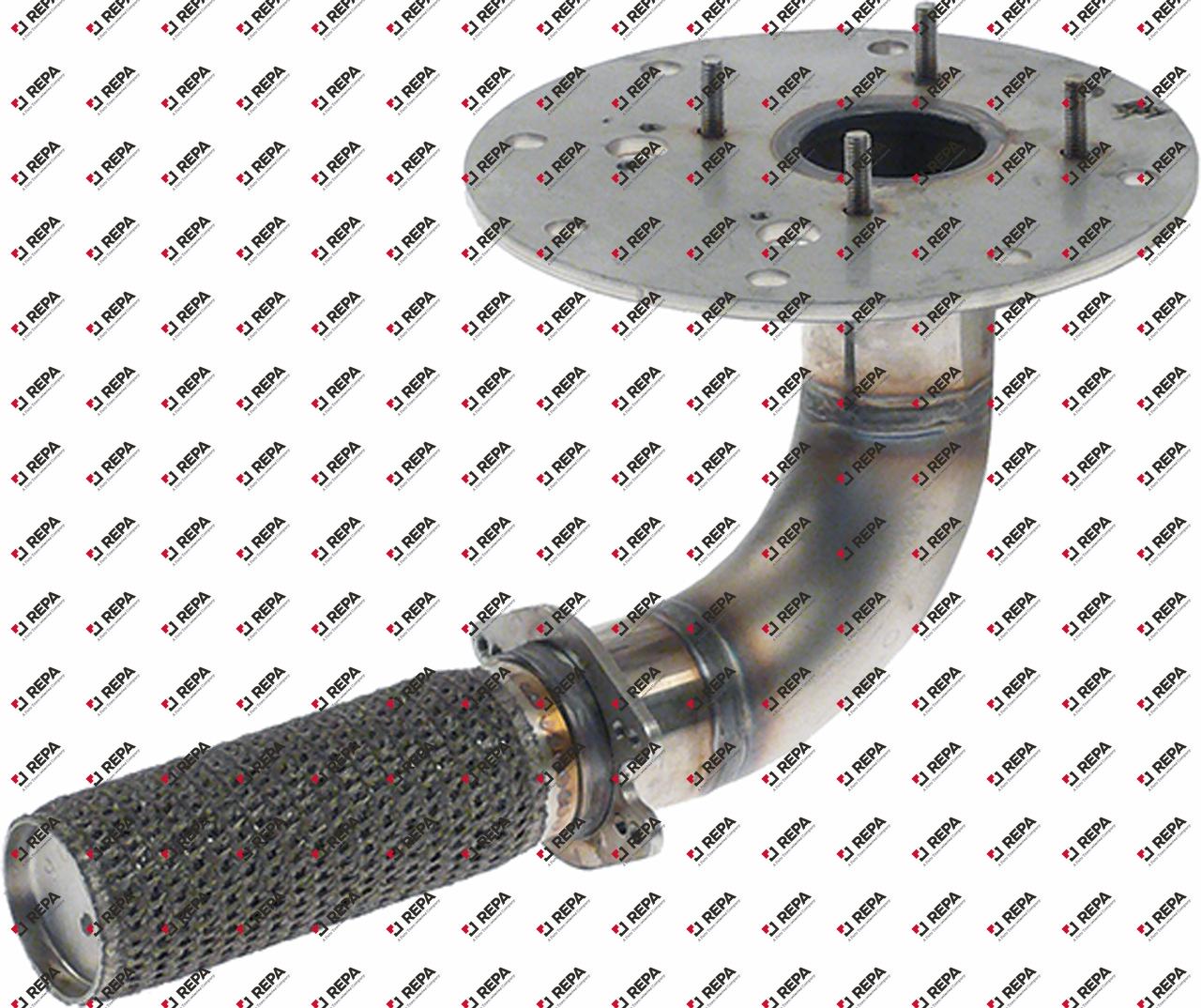 Brenner L 270mm ø 38mm für Kombidämpfer