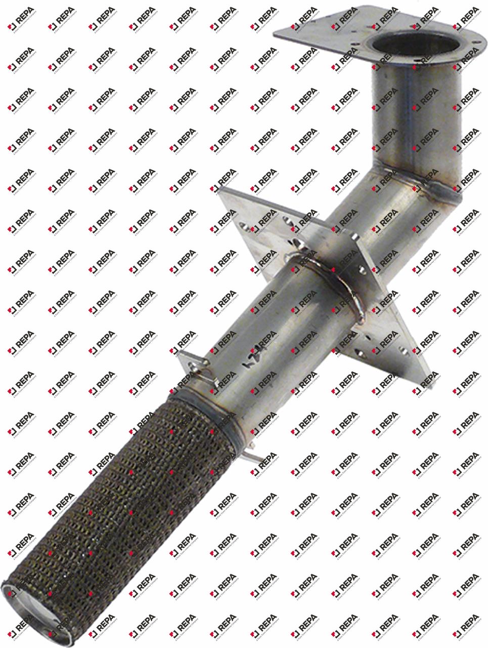 Brenner L 435mm ø 52mm für Kombidämpfer FAGOR