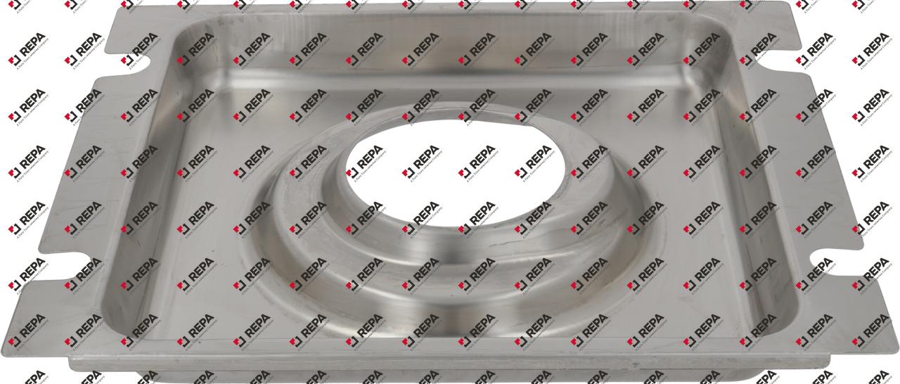 bac collecteur L 420mm lar. 344mm H 39mm ø 115mm
