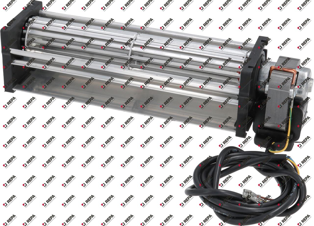 Querstromlüfter 26 W 230V/50Hz Motor rechts