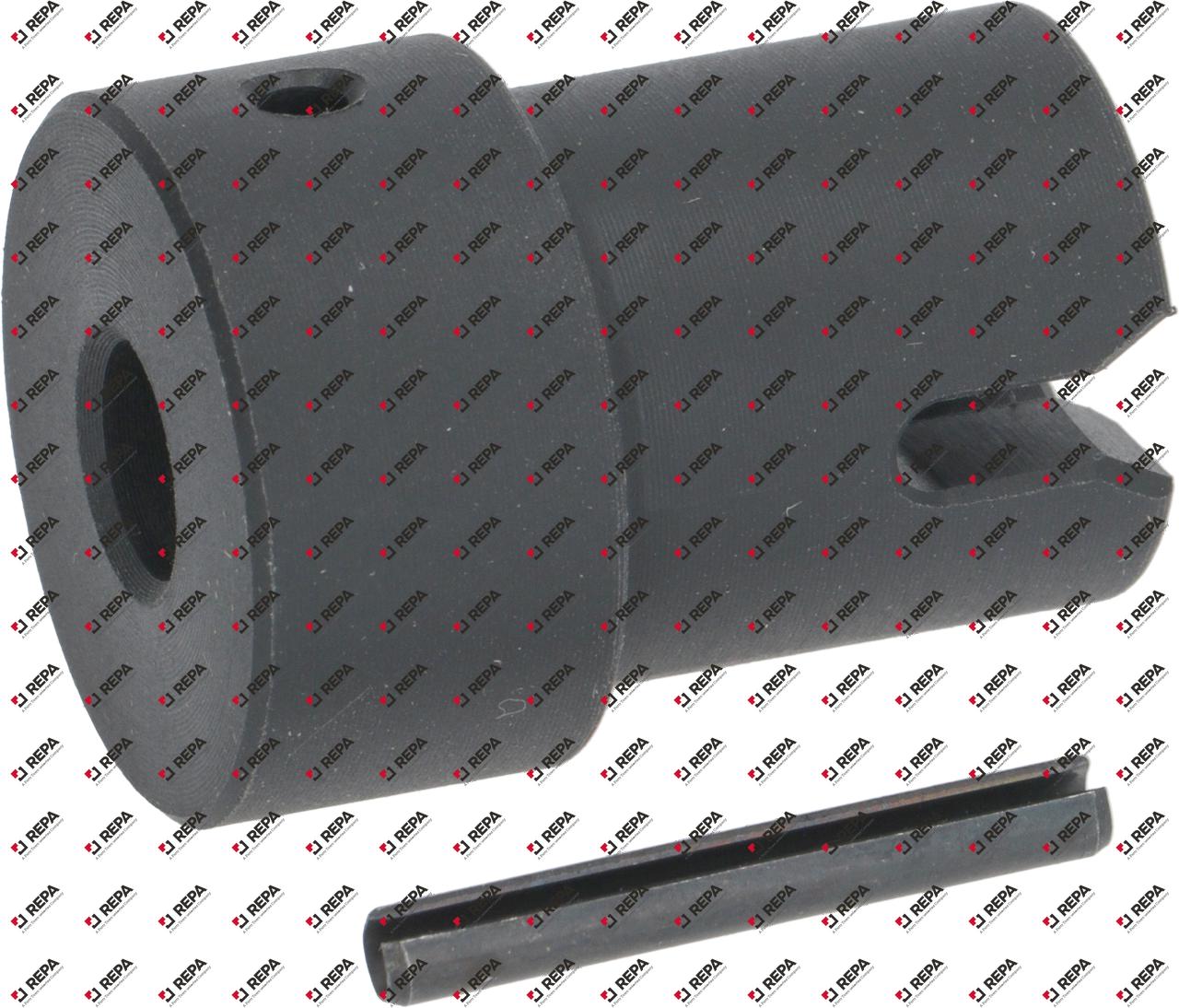 raccord union avec goupille D1 ø 20mm D2 ø 25mm