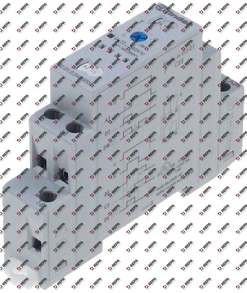Zeitrelais FINDER F45 Zeitbereich 0,1s-24h
