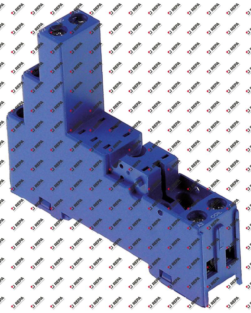 Socle de relais 250V 2CO 40.52 FINDER 10A