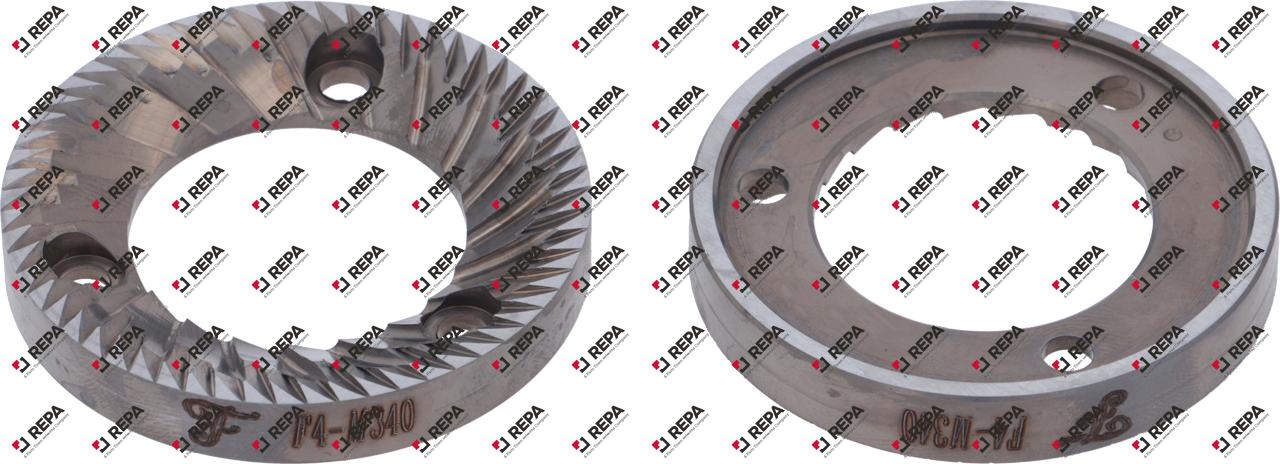 Paire de meules M340 adaptable à FIORENZATO MC