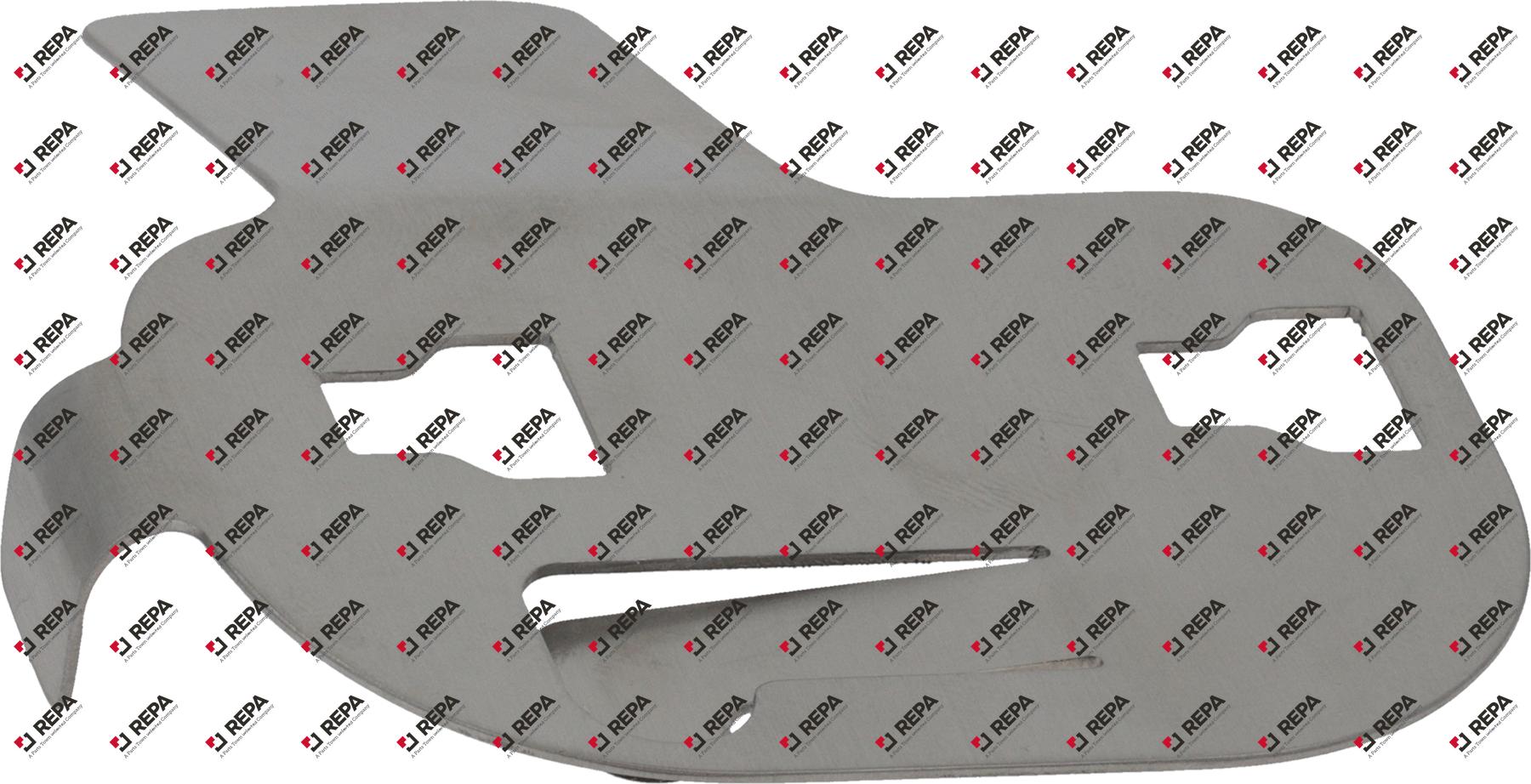 Plaque de retenue pour racleur