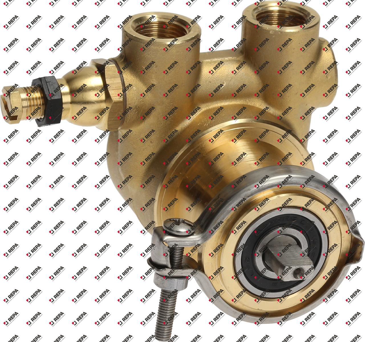 Tête de pompe ROTOFLOW raccord 3/8" BSP collier