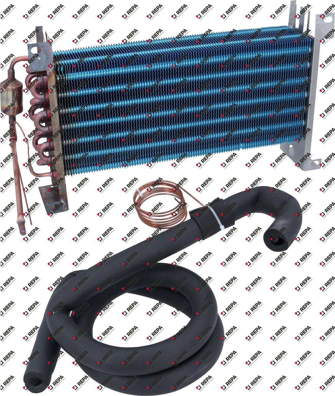 evaporator L 505mm W 95mm H 265mm