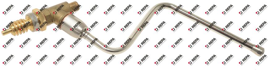 Dampfhahn mit Dampfrohr Eingang 1/4"
