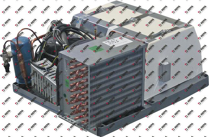 Unità condensatrice H 300mm L 675mm lar. 635mm